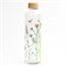 Drinkfles Glas met Print 700 ml Let the Bees Be Carry bottles