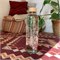 Glazen Waterfles met Eco Print 700 ml Carry Bottles