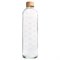 Karaf of Drinkfles Glas met Eco Print 1 liter Carry Bottles