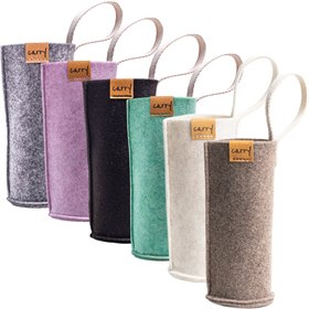 Hoesje van Vilt voor Glazen Carry Fles 700 ml