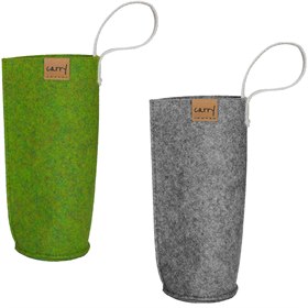 Hoesje van Vilt voor Glazen Carry Fles 1 L. Carry Bottles