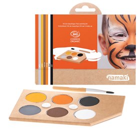 Schmink set met 6 Kleuren op Waterbasis - Wildlife