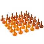 Grapat Pumkins Mandala Houten Pompoenen 36 Stuks Grapat