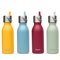 Effen Kids Thermosfles Lekdicht van Gerecycled RVS met Sportdop 350 ml Qwetch