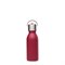 Effen Kids Thermosfles Lekdicht van Gerecycled RVS met Sportdop 350 ml Rood Qwetch