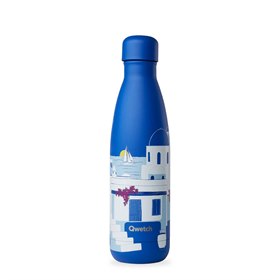 Geisoleerde Drinkfles van Gerecycled RVS Lekdicht Bouquet 500 ml Qwetch