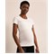 Zwangerschapsshirt Korte Mouw van Biologisch Katoen Wit Boob Design