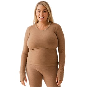 Image of Boob Design Wollen Borstvoedingsshirt Merino - Bruin