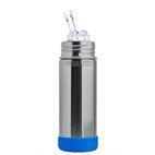 RVS Rietjesbeker Thermos met Bumper Meegroeiend 260 ml Pura
