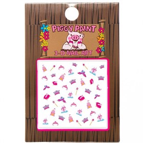 Nail Art Stickers 3-D Piggy Paint