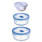 Lekdicht Bakje Glas Rond 420-920 ml Luminarc