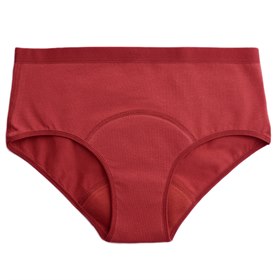 Rood Menstruatieondergoed van Biologisch Katoen Hipster ImseVimse