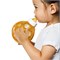 Glazen babyfles 150 ml met natuurrubber bal Hevea