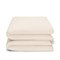 Kinderdekbedovertrek Bio Jersey Katoen Creme Yumeko
