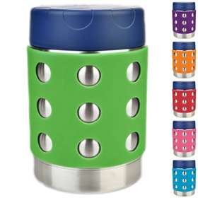 Image of Lunchbots Thermal Voedselcontainer Insulated Dots Lekdicht 350 ml