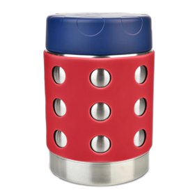Lunchbots Thermal Voedselcontainer Insulated Dots Lekdicht 350 ml LunchBots