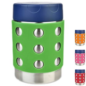 Lunchbots Thermal Voedselcontainer Insulated Dots Lekdicht 350 ml LunchBots
