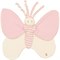 Bio katoen knuffeldeken Bondifly Pink voor couveuse kindje Keptin-Jr