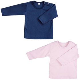 Shirt Lange Mouw Bio Katoen 62-68 Popolini
