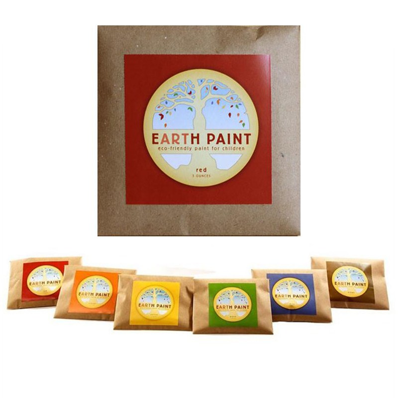 Wonderbaar Natuurlijk verfpoeder per kleur Natural Earth Paint 100% non-toxic ZB-91