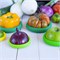 Food Huggers en deksels siliconen set van 5 Food Huggers