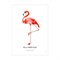 Poster geometrische dieren Flamingo Tinkle & Cherry
