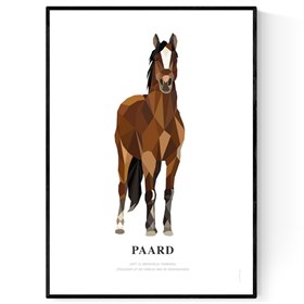 Posters kinderkamer dieren duurzaam Tinkle Cherry paarden