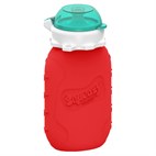Knijpzakje siliconen ook voor drinken Rood Squeasy Gear