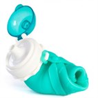 Bidon siliconen 440 ml ook voor dikke dranken Squeasy Gear