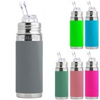 RVS Rietjesbeker Thermos zonder Plastic Meegroeiend 260 ml Pura