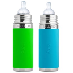 Image of Thermos Speenfles RVS Plasticvrij en Meegroeiend 260 ml