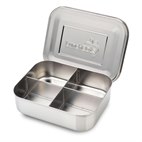 Broodtrommel RVS Medium Trio 3 Vaks 15x12x4 LunchBots