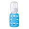 Glazen drinkfles baby met siliconen hoes 120 ml Lifefactory