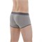 Boxershort heren biokatoen en elastan kleur grijs Comazo