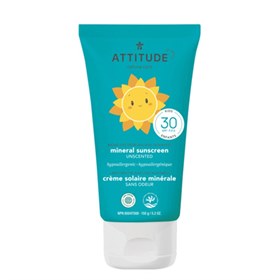 Zonnebrand Little Ones SPF30 Nano-vrij en Parfumvrij 150 ml Attitude