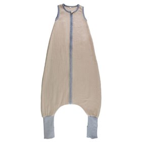 Wafeldoek Zomerslaapzak Met Benen Biokatoen met Rits 0,5 TOG Popolini