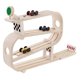 Houten racebaan Plantoys