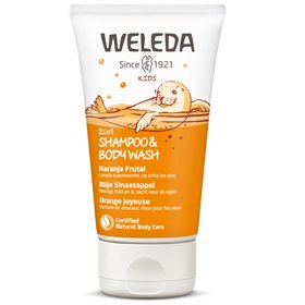 Kids 2-in-1 Shampoo & Body Wash Blije Sinaasappel Weleda