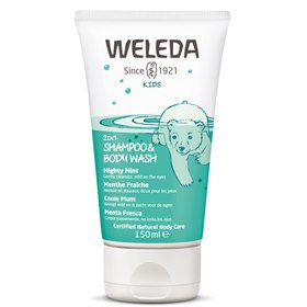 Kids 2-in-1 Shampoo & Body Wash Coole Munt Weleda