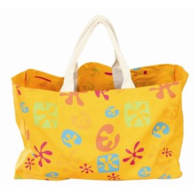 Tote bag boodschappentas met vogels van GOTS bio katoen