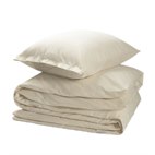 Dekbedovertrekset Biokatoen Flanel - lichte kleuren Naturel Yumeko