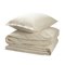 Dekbedovertrekset Biokatoen Flanel - lichte kleuren Naturel Yumeko