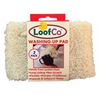 Afwasspons van loofah set van 2 LoofCo