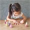Veilige Eco Kindernagellak Peel-Off Suncoat Girl