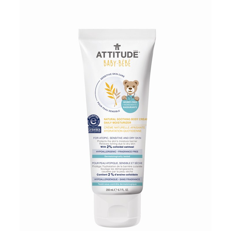 Natuurlijke Baby Body Cream Gevoelige Huid 0 Ml Attitude Natuurlijke Baby Body Cream Gevoelige Huid 0 Ml Attitude