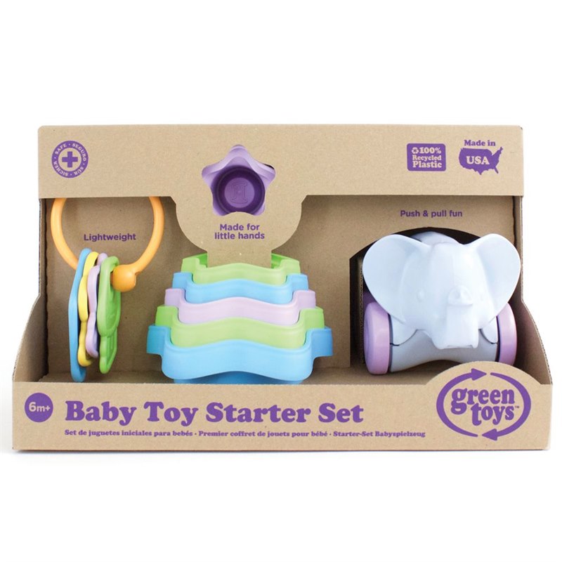 Ventileren lied Vervullen Baby Speelgoed Starterset Gerecycled Plastic Green Toys