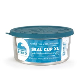 Seal Cup XL lekdichte lunchbox RVS zonder plastic 15 cm