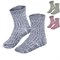 Noorse kinder sokken gemeleerd wol en katoen Living Crafts
