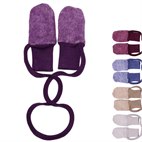 Biologische Fleece Babywantjes Wol-Katoen Cosilana