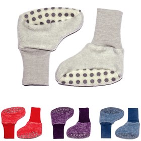 Biologische Babyslofjes Wol-Katoen Cosilana